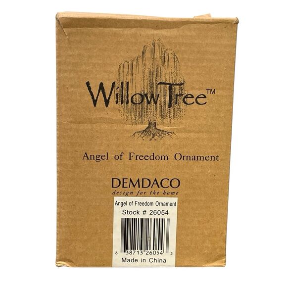 Willow Tree by Demdaco Angel of Freedom Ornament Susan Lordi 5.25" Figurine Vtg - Picture 14 of 16